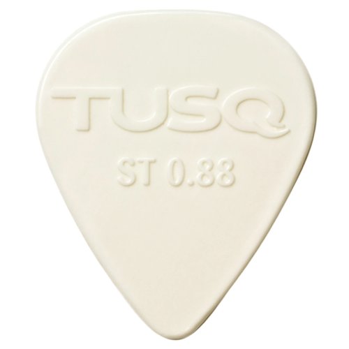 Медіатори PQP-0088-W6 Tusq Standard Pick 0.88mm White (Bright) 6 pack