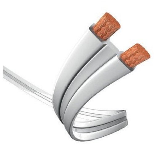 Кабель акустический LS-Kabel Flat 2 x 2,5 mm² white 130m