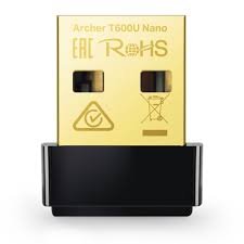 WiFi-адаптер Archer T600U Nano, AC600, USB 2.0, nano