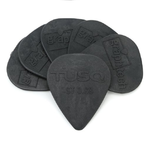 Медиаторы PQP-0088-G6 TUSQ Standard Pick .88mm Gray (Deep) 6 Pack