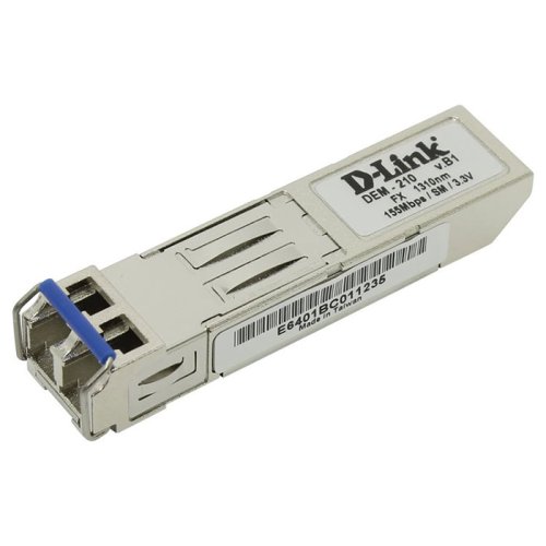 Модуль DEM-210 Single Mode, 100BaseFX, 15км Модуль DEM-210 Single Mode, 100BaseFX, 15км