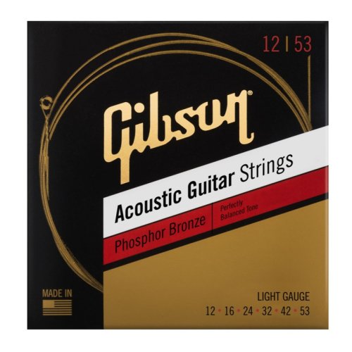 Струни для акустичних гітар SAG-PB12 PHOSPHOR BRONZE ACOUSTIC GUITAR STRINGS 12-53 ULTRA-LIGHT