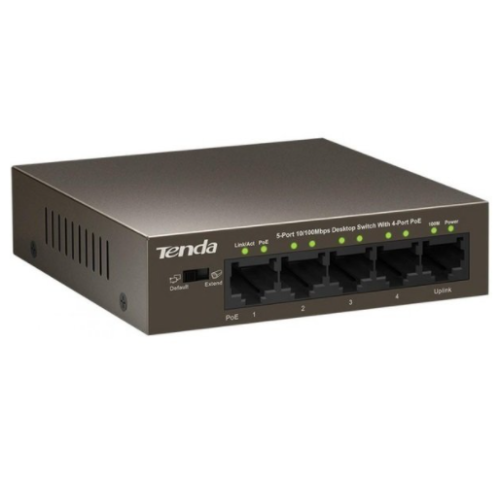 Комутатор мережевий TEF1105P-4-63W