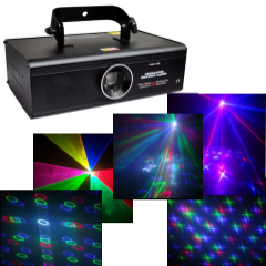 Анимационный лазер BESPARKS RGB