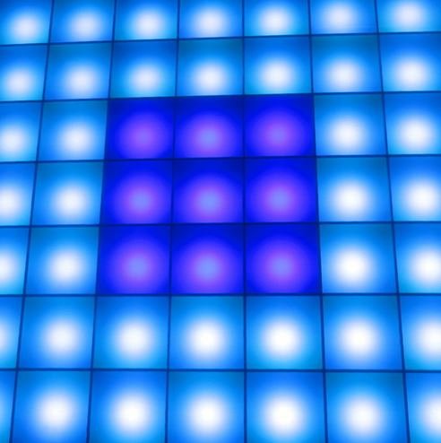 Led Pixel Panel настінна W-142-7*7-6