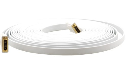 Кабель DVI-D (белый) C-DM/DM/FLAT(W)-3