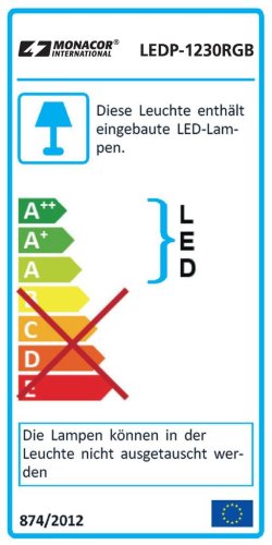 Светодиодная панель LEDP-1230RGB Фото №3