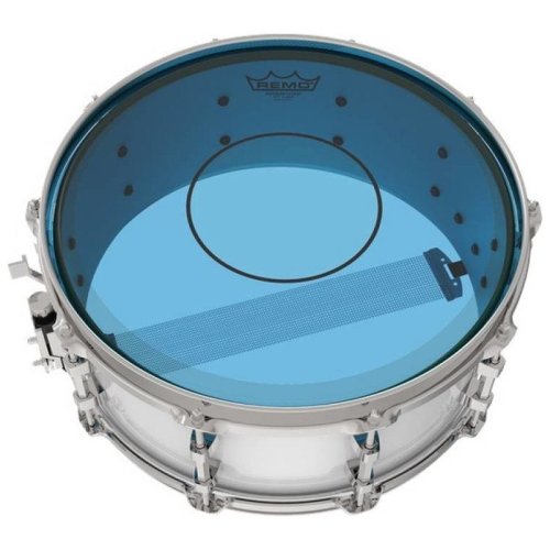Пластик для барабана Powerstroke 77 13" Colortone Blue Фото №2