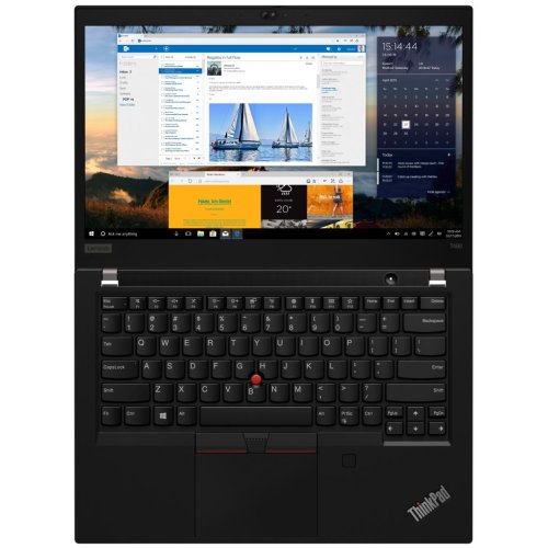 Ноутбук ThinkPad T490s 14FHD IPS AG/Intel i7-8565U/16/256F/int/NoOs/Black Фото №3