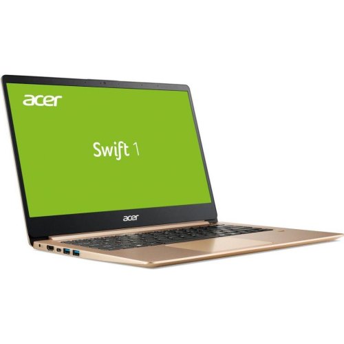 Ноутбук Swift 1 SF114-32 14FHD IPS/Intel Pen N5000/4/128F/int/Lin/Gold Фото №2