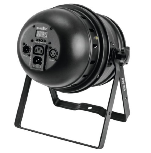 Світлодіодний LED прожектор LED PAR-64 QCL 12x8W floor bl Фото №2