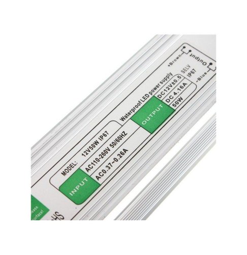 Блок питания 50W 12V (IP67,4,16А) Series "WPS" Фото №3 Блок питания 50W 12V (IP67,4,16А) Series "WPS" Фото №3