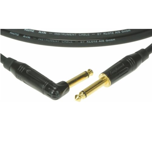 Кабель KIK Instrument Cable Angled Вlack 3 m Фото №4
