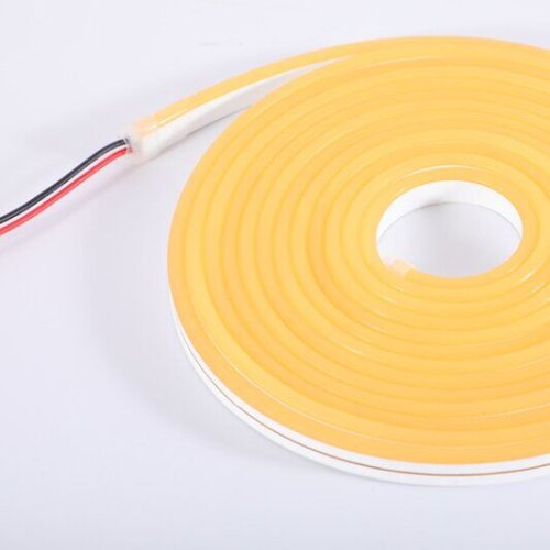 Світлодіодний LED гнучкий неон 6x12, IP68, 12V, Series "SM", Жовтий, PRO Фото №2