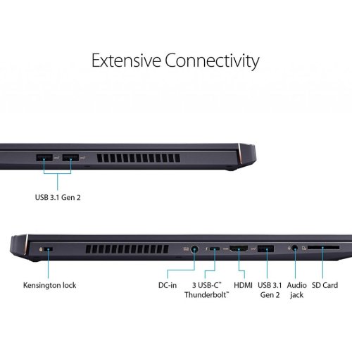 Ноутбук H500GV-HC039R 15.6UHD IPS/Intel i7-9750H/32/1024SSD/NVD2060-6/W10P Фото №6