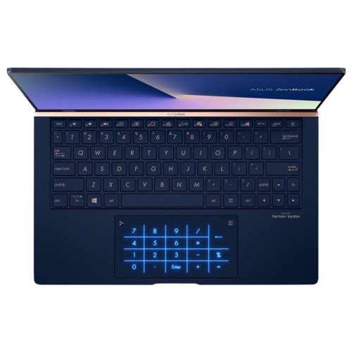 Ноутбук UX334FLC-A3205T 13.3"FHD/Intel i7-10510U/16/1024SSD/NVD250-2/W10/Blue Фото №2
