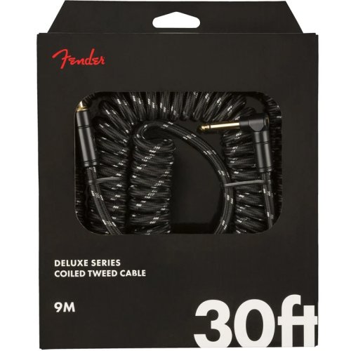 Інструментальний кабель Cable Deluxe Coil 30" Black Tweed Фото №4