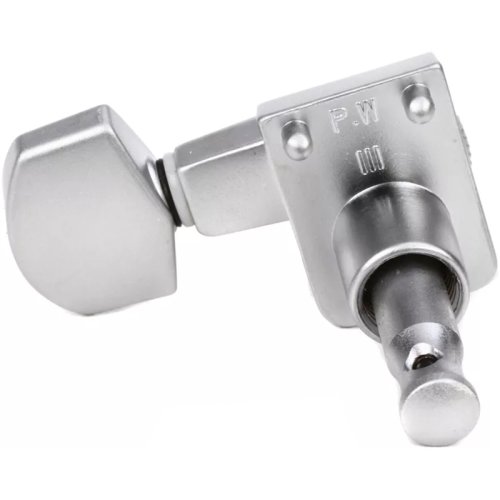 Колки для электрогитары Locking Tuning Machines For Stratocaster/Telecaster Polished Chrome Фото №3