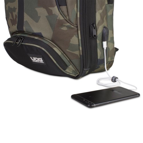 Рюкзак Ultimate Backpack Slim Black Camo/Orange inside(U9108BC/OR) Фото №5