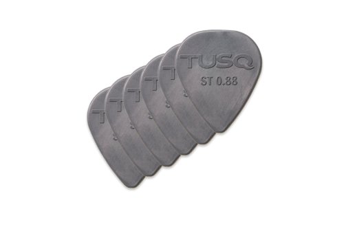 Медиаторы PQP-0088-G6 TUSQ Standard Pick .88mm Gray (Deep) 6 Pack Фото №2
