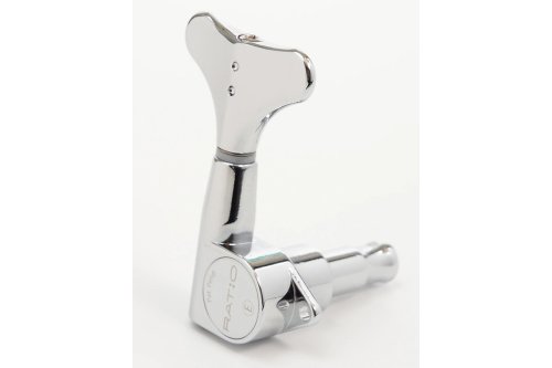 Кілки для бас-гітари PRB-4400-CO Bass Ratio 4 in line Y key Chrome Фото №2