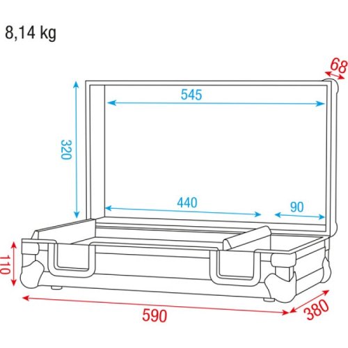 Кейс UCA-CA3 Conical Adapter Case III Фото №4