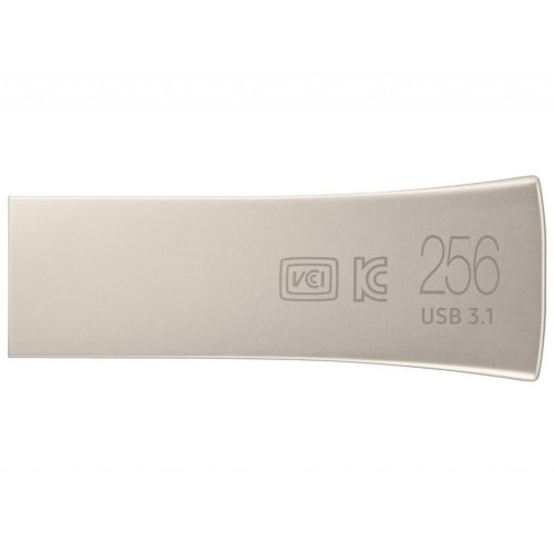 Накопитель 256GB USB 3.1 Bar Plus Champagne Silver Фото №2