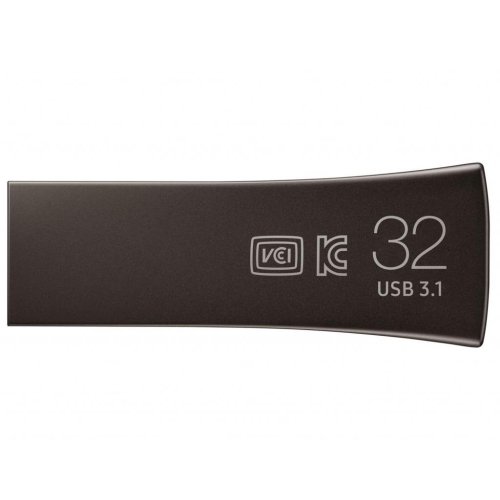 Накопитель 32GB USB 3.1 Bar Plus Titan Gray Фото №2