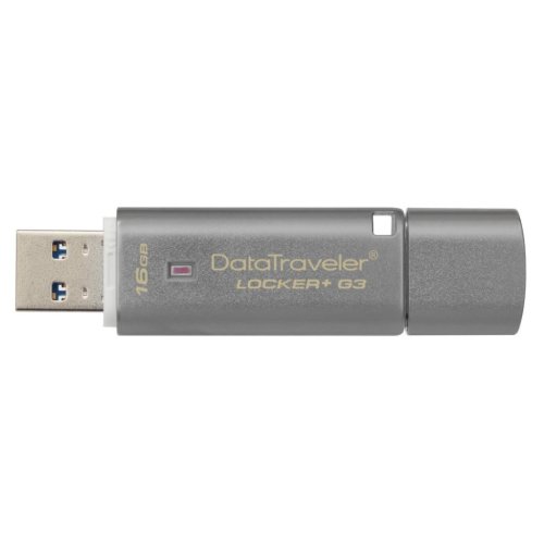 Накопичувач 16GB USB 3.0 DT Locker+ G3 Metal Silver Security Фото №3