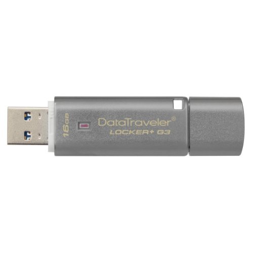 Накопитель 16GB USB 3.0 DT Locker+ G3 Metal Silver Security Фото №3