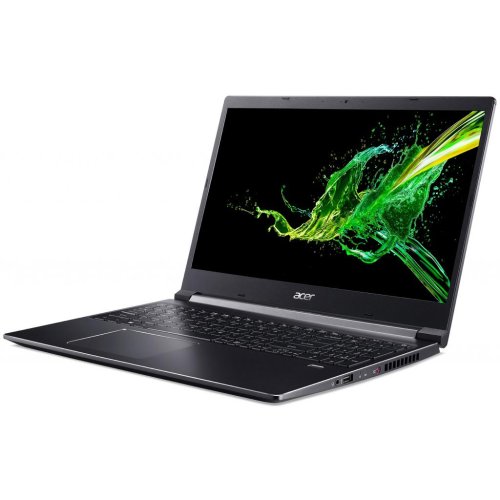 Ноутбук Aspire 7 A715-75G 15.6FHD IPS/Intel i7-10750H/8/512F/NVD1650Ti-4/Lin/Black Фото №2