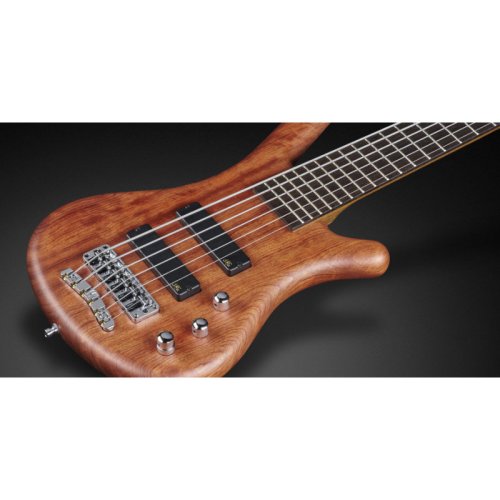 Бас-гитара Teambuilt Pro Series Corvette Bubinga, 6-String, Active (Natural Transparent Satin) Фото №4
