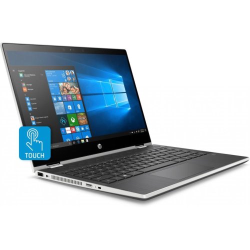 Ноутбук Pavilion x360 14FHD IPS Touch/Intel i7-10510U/16/512F/NVD250-2/DOS/Silver Фото №2