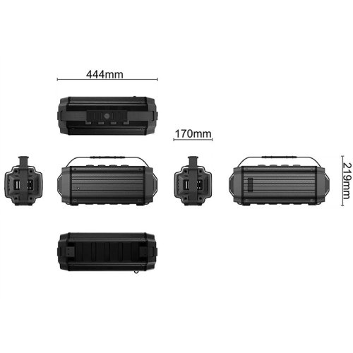 Акустична система TREMOR (Graphite) Фото №6 Акустична система TREMOR (Graphite) Фото №6