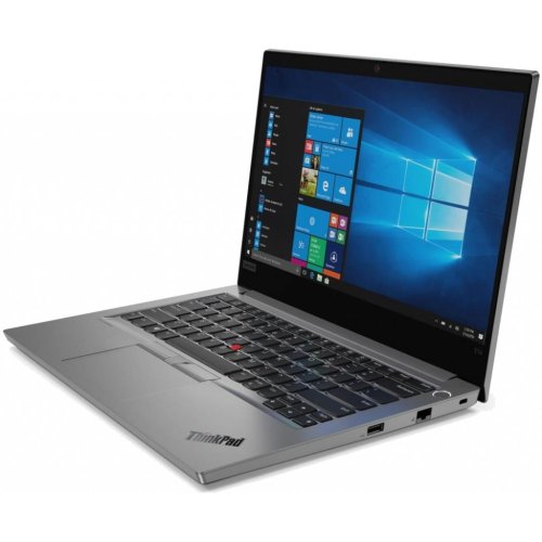 Ноутбук ThinkPad E14 14FHD IPS AG/Intel i5-10210U/8/256F/AMD RX640-2/NoOS/Silver Фото №2