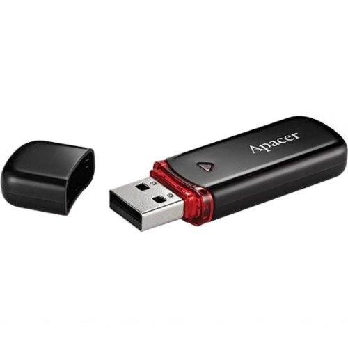 Накопитель 16GB USB 2.0 AH333 Black Фото №2