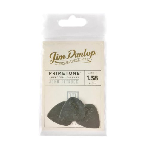 Медіатори JOHN PETRUCCI PRIMETONE PICK BLACK Фото №3