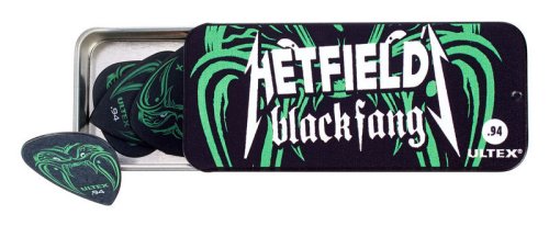 Медиаторы HETFIELD'S BLACK FANG PICK TIN 0.94 Фото №2