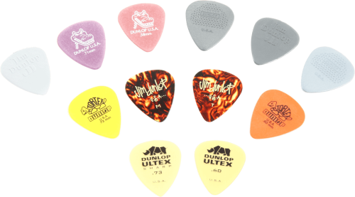 Медіатори GUITAR PICK LT/MD VARIETY PACK Фото №3