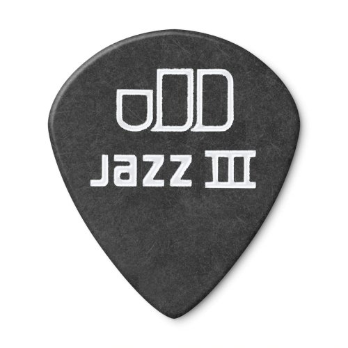 Медіатори TORTEX PITCH BLACK JAZZ III PICK 1.0MM Фото №2
