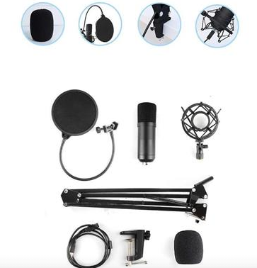 Мікрофон AU-A04 Streaming KIT USB Фото №2