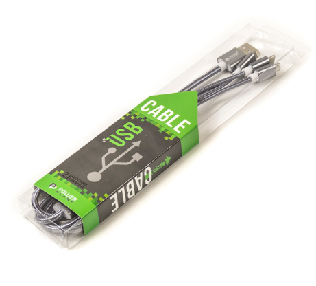 Кабель 2.1A 3-в-1 USB AM - Type-C/Lightning/Micro, 1.2м
Фото №2