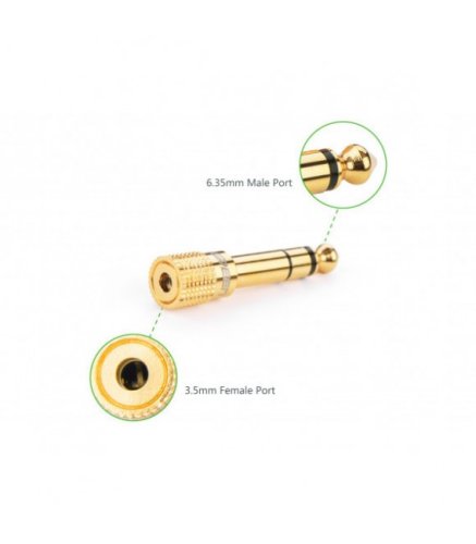 Переходник 6.3 mm Male to 3.5 mm Female Adapter 20503 Фото №3 Переходник 6.3 mm Male to 3.5 mm Female Adapter 20503 Фото №3