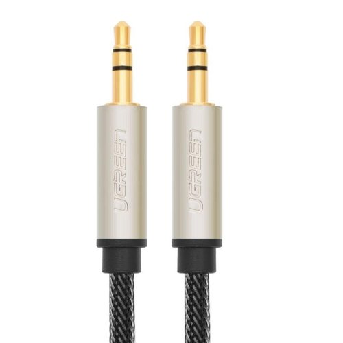 Кабель AV125 3.5 mm to 3.5 mm Audio Cable Braided, 3 m Gray 10605 Фото №3