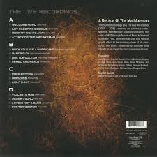 Виниловый диск LP Schenker,Michael: A Decade ( Live) Фото №2
