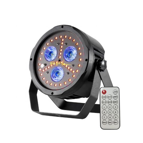 Світлодіодний LED прожектор PR-PF01 3pcs 18W + 45pcs RGB LED Par Light
Фото №2