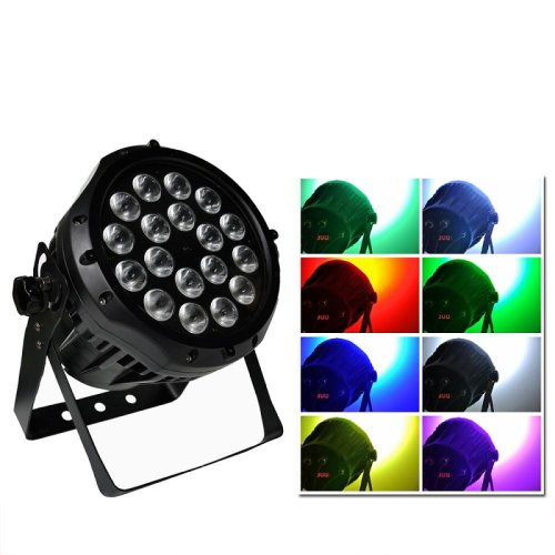 Светодиодный LED прожектор PR-LW02-6 18*15W Waterproof LED Par Light 6 in 1（RGBWA+UV) Фото №2