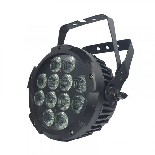 Светодиодный LED прожектор PR-LW03-5 12*12W Waterproof LED Flat Par Light 5 in 1（RGBWA) Фото №3