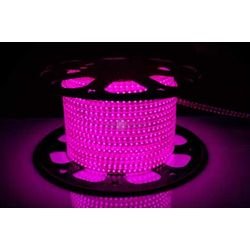 Светодиодная лента 12v 2835-3528 120led 8mm pink Фото №2