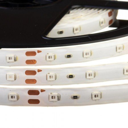 Светодиодная лента 12v 5050-5730 60led 10mm IP65 красный Фото №3